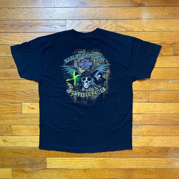 Harley Davidson biker tee Jamaica - Picture 2 of 4
